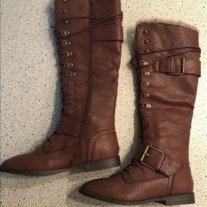 Tall Redish Brown Boots
